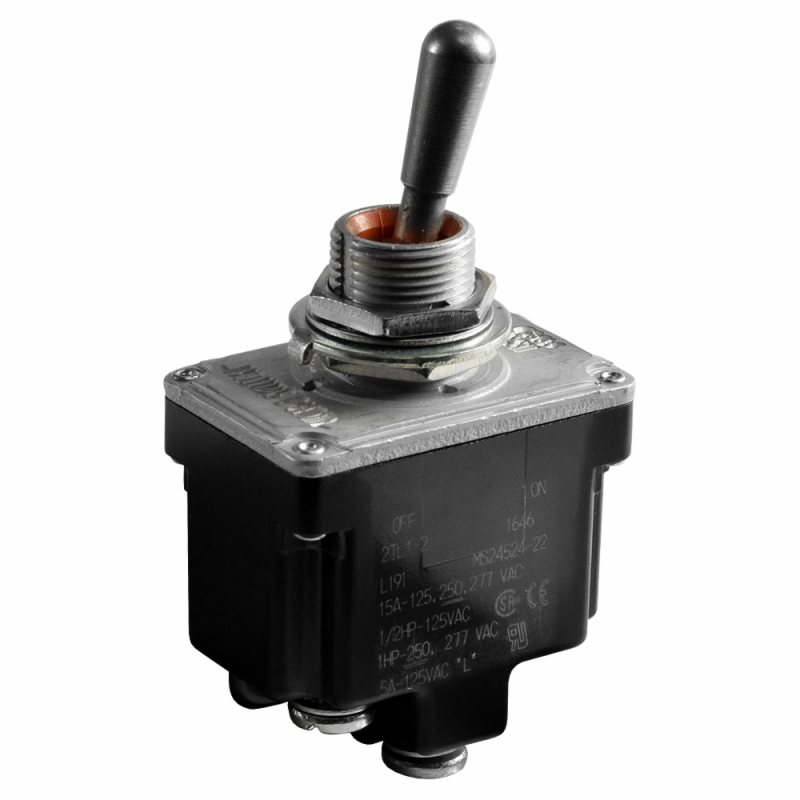 MS24524-22 Honeywell Toggle Switch | 2TL1-2 | Prowireusa